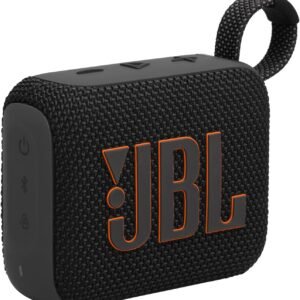JBL GO 4 – Ultra-Portable Bluetooth Speaker with AURACAST, Powerful Sound, 15H Playtime & Sleek Design, JBLGO4BLK, Black