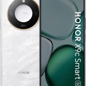 HONOR X9c Smart 5G 8+256GB, 120Hz 6.8 Inh Display, Drop Resitant, Scratch Resistant, Water Resistant Smartphone, Moonlight White - UAE Version