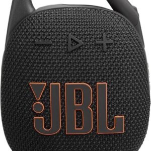 New J.B.L Clip 5 Waterproof Bluetooth Speaker – Ultra-Portable, 12H Playtime, AURACAST (Multi-Speaker Connectivity, Black Orginal