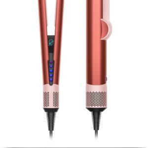 Dyson Airstrait HT01 Hair Straightener, Strawberry Bronze/Blush Pink, Simplified Wet to Dry Styling, Hair Care Tool for All Hair Types