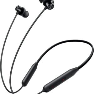 OnePlus Bullets Wireless Z2 Bluetooth 5.0 in Ear Earphones, Bombastic Bass – 12.4 mm Drivers, 30 Hrs Battery Life (Magico Black)